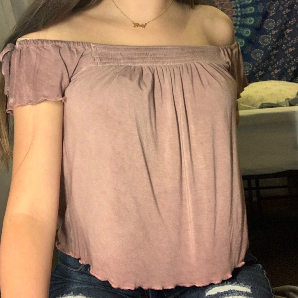 off the shoulder top